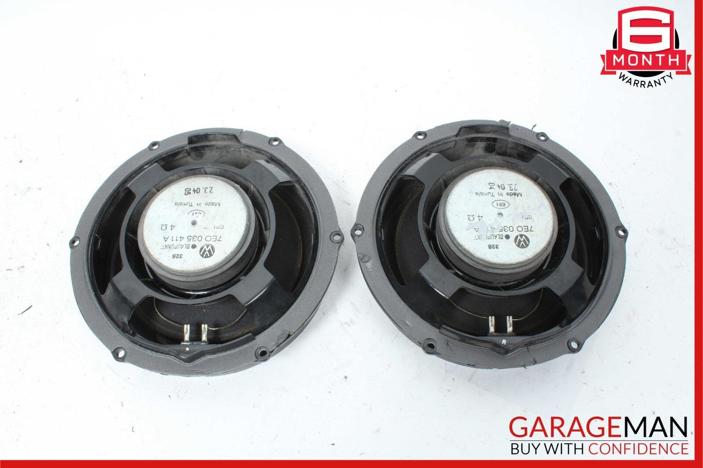 04-06 Porsche Cayenne 955 957 Door Speakers Set of 2 Pc Blaupunkt OEM