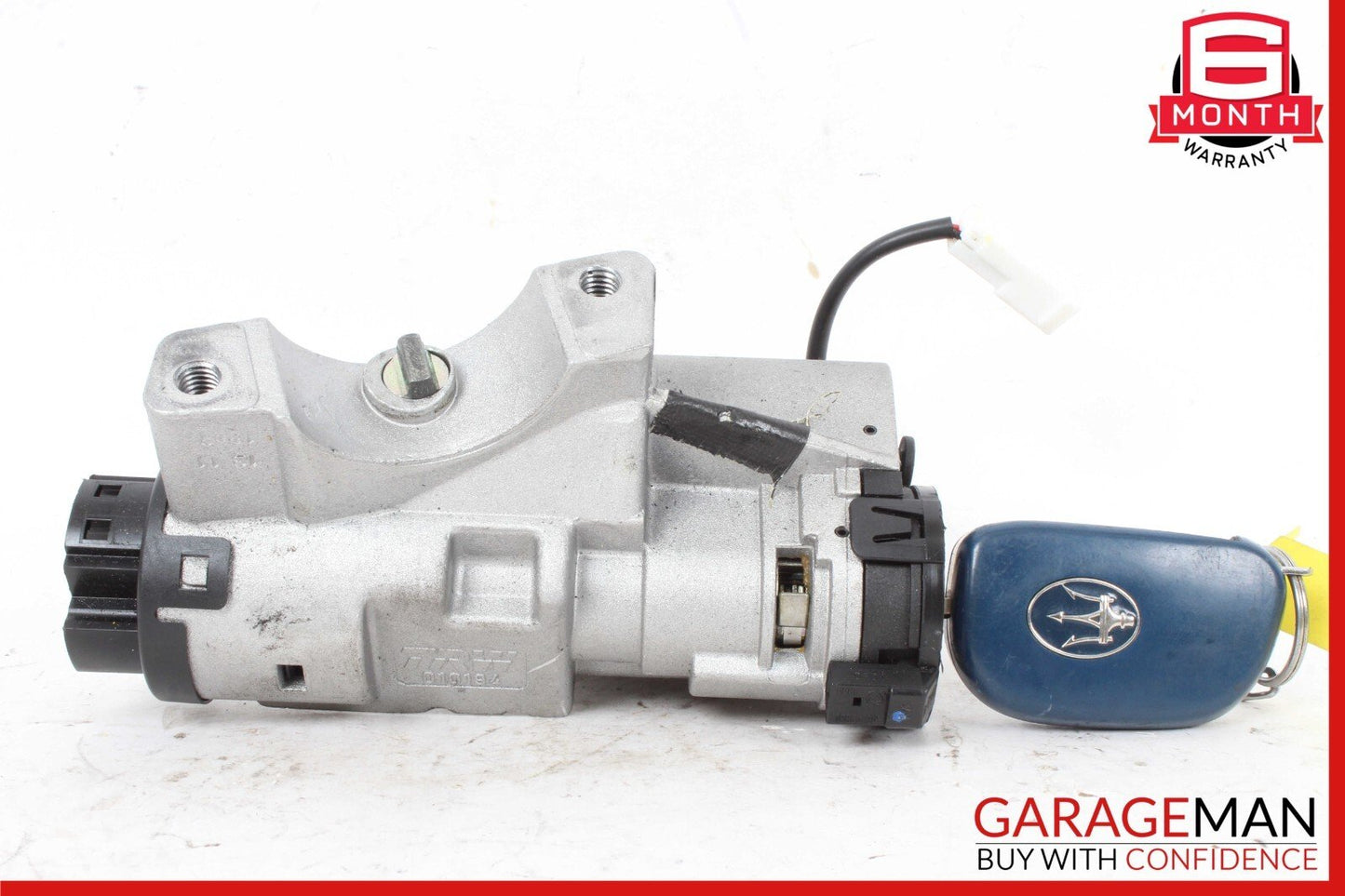 04-18 Maserati Quattroporte M139 Steering Lock Ignition Switch w/ Key OEM