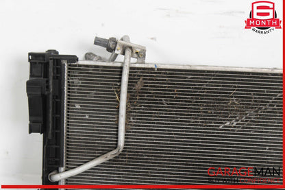 12-15 Mercedes W204 C250 M271 Engine Cooling Radiator AC Air A/C Condenser OEM