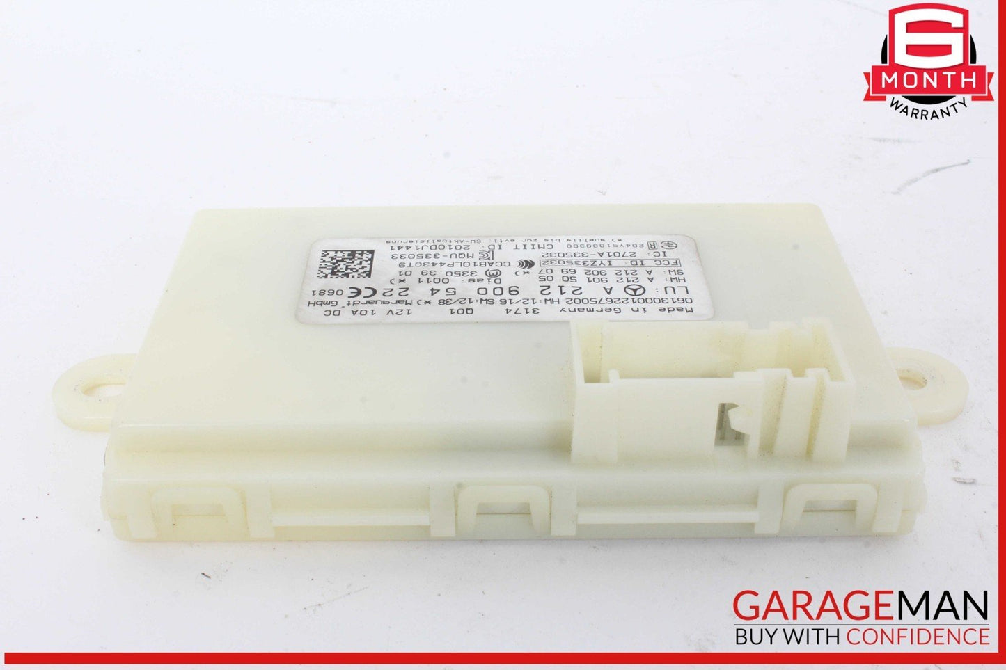 13-20 Mercedes W212 E350 SL550 ML400 Keyless Go Entry Control Module OEM