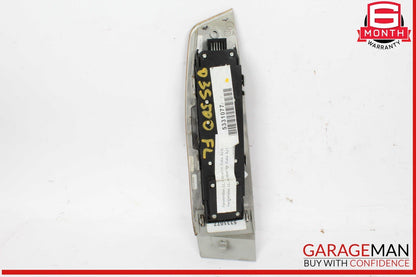 03-06 Mercedes W220 S500 Front Left Driver Side Master Window Switch Trim Wood