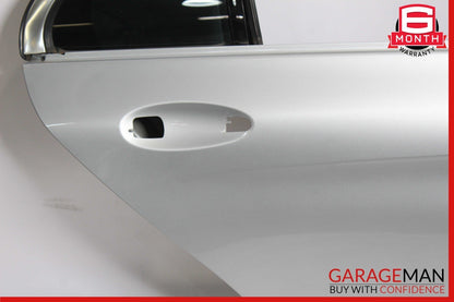 15-20 Mercedes W205 C300 Sedan Rear Right Side Exterior Door Shell Silver OEM