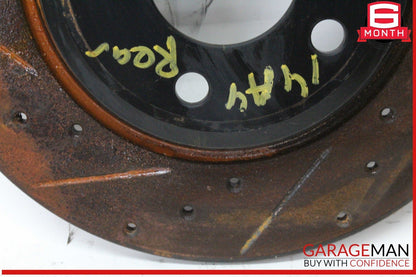 09-16 Audi A4 Rear Left and Rear Right Side Brake Disc Rotor Set OEM