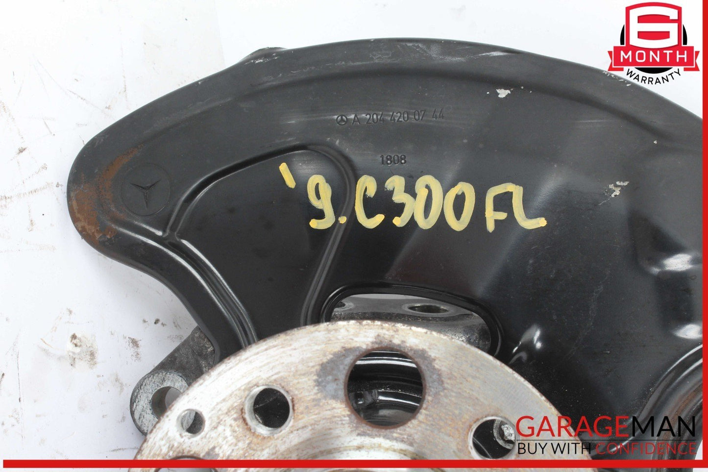 08-20 Mercedes W204 C300 E550 Front Left Side Wheel Spindle Knuckle Hub Bearing