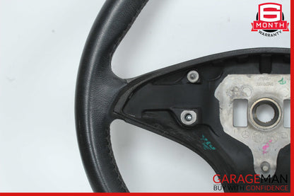 08-12 Mercedes W204 C250 C280 C300 3 Spoke Steering Wheel 2044601203 Black OEM
