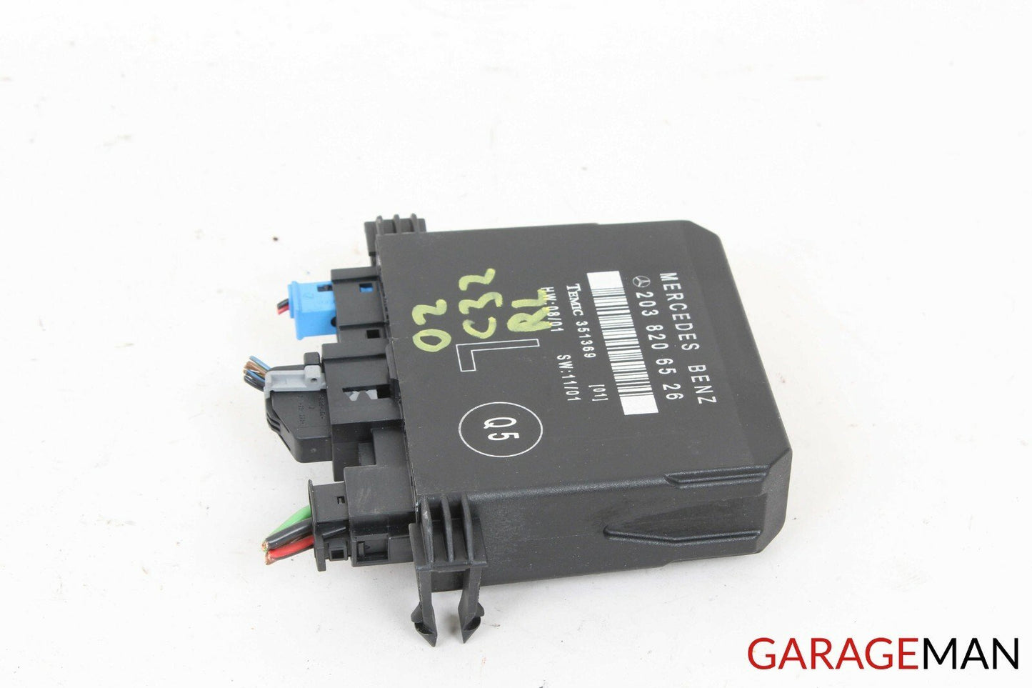 01-07 MERCEDES W203 C32 AMG REAR LEFT DRIVER SIDE DOOR CONTROL MODULE Q5 OEM