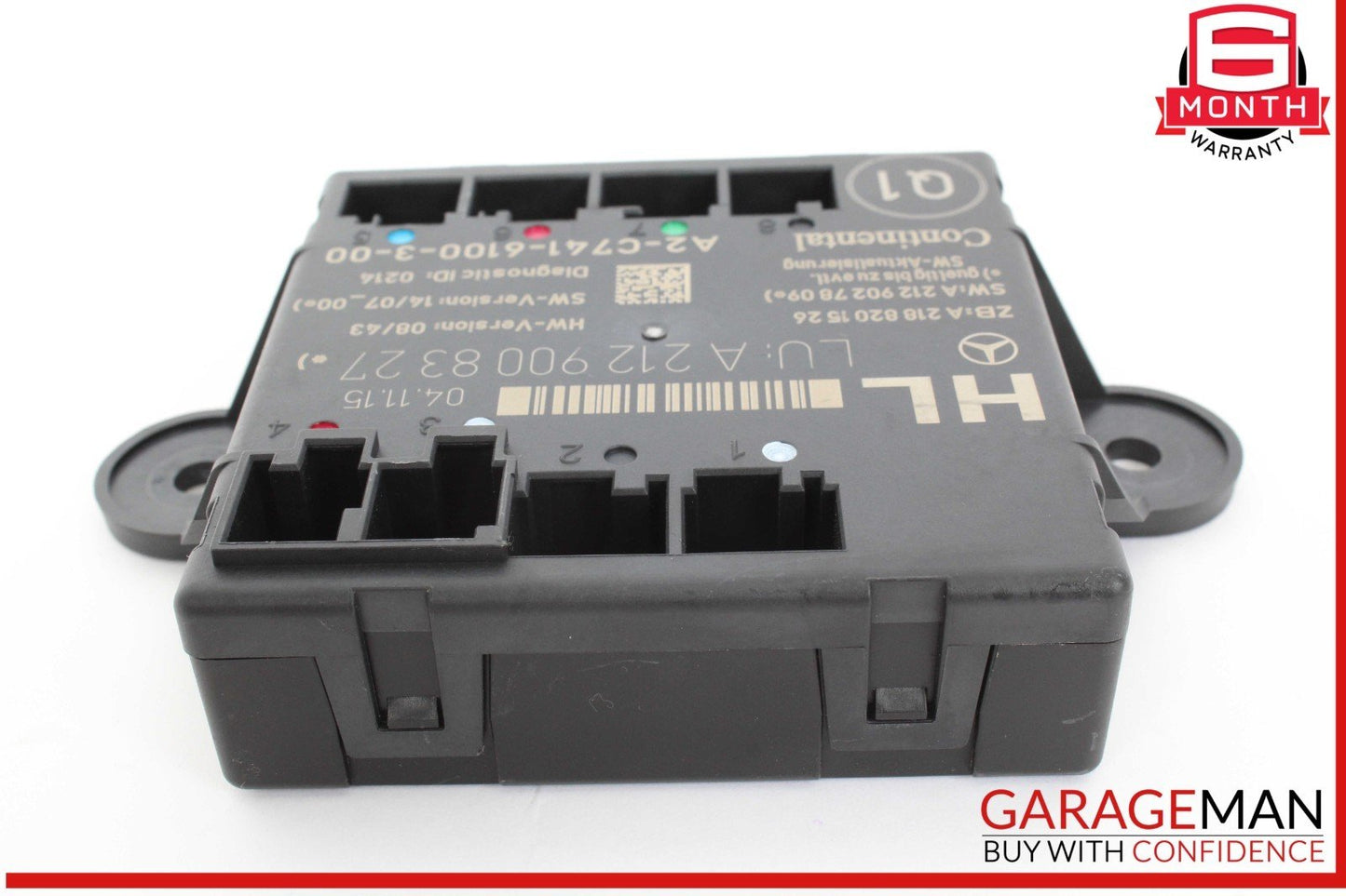 08-18 Mercedes W212 E350 C250 Rear Left Side Door Control Module Unit OEM