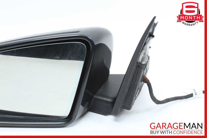 12-14 Mercedes W204 C250 Front Left Side Mirror Rear View Door Magnetite Black