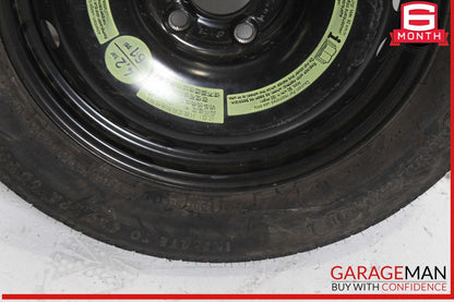 08-14 Mercedes W204 C250 C300 Emergency Spare Tire Donut Wheel Rim 125 90 16"