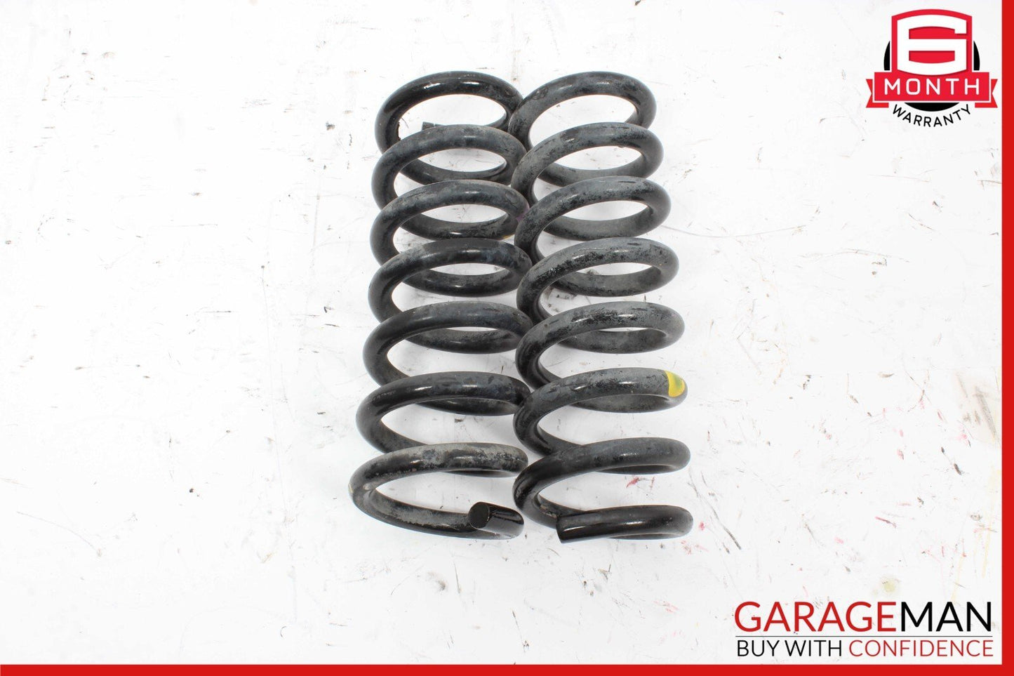 08-14 Mercedes W204 C250 C300 Rear Left & Right Shock Absorber Coil Spring Set