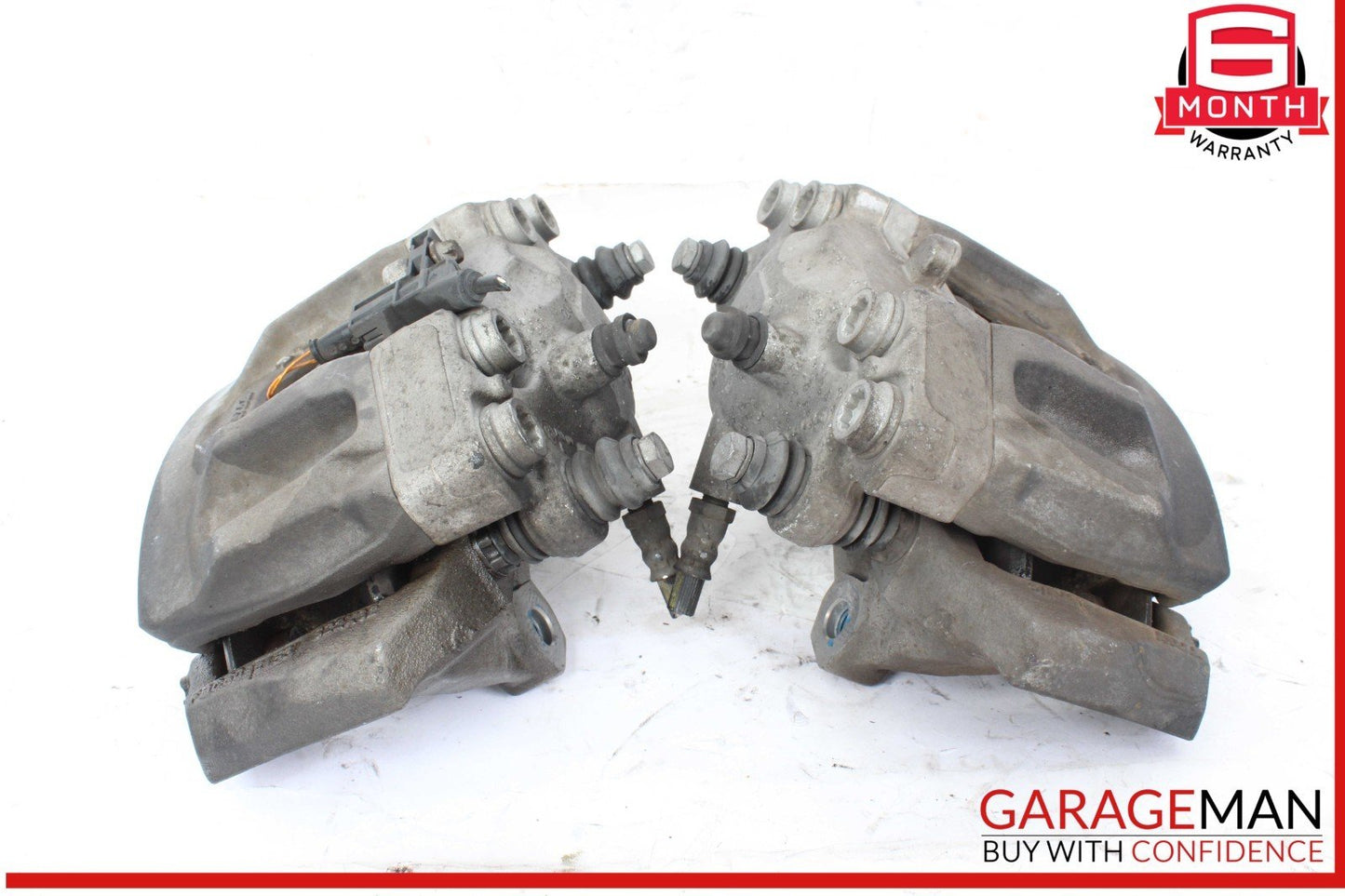 10-18 Mercedes W212 E350 Front Brake Calipers Left and Right Set Of 2 Pc