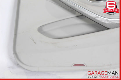14-17 Mercedes W222 S550 S500 Rear Right Side Interior Door Panel Cover Gray
