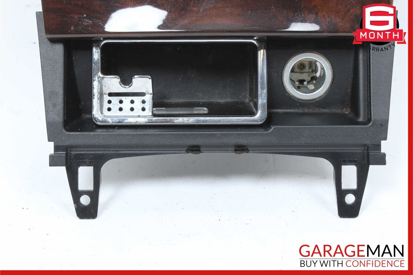08-15 Mercedes W204 C250 C300 Center Console Ashtray Ash Tray Compartment Wood