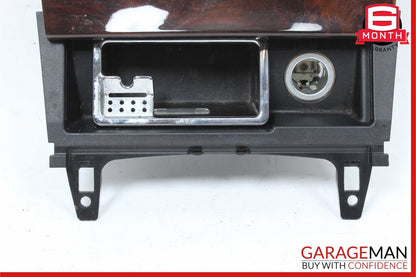 08-15 Mercedes W204 C250 C300 Center Console Ashtray Ash Tray Compartment Wood