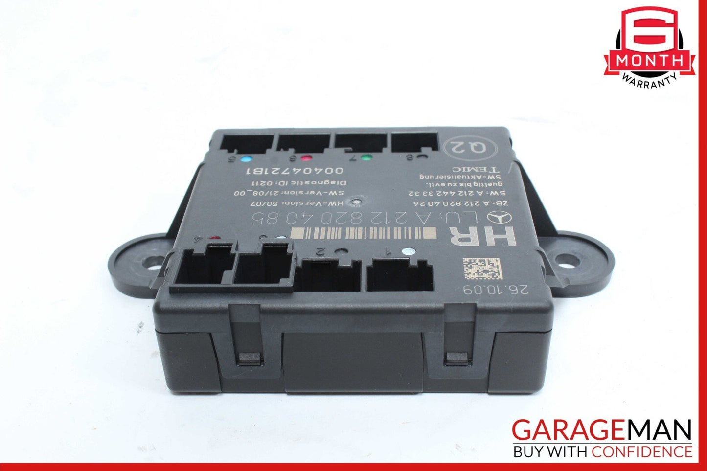 08-18 Mercedes X204 GLK350 E350 C350 Rear Right Side Door Control Module Unit