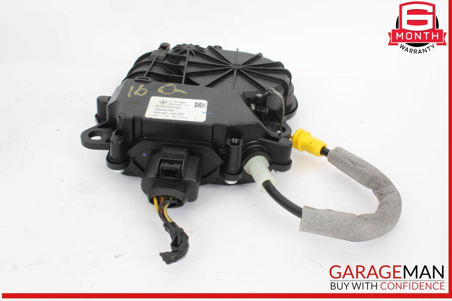 14-17 Maserati Quattroporte Rear Trunk Lid Lock Latch Actuator 670033024 OEM