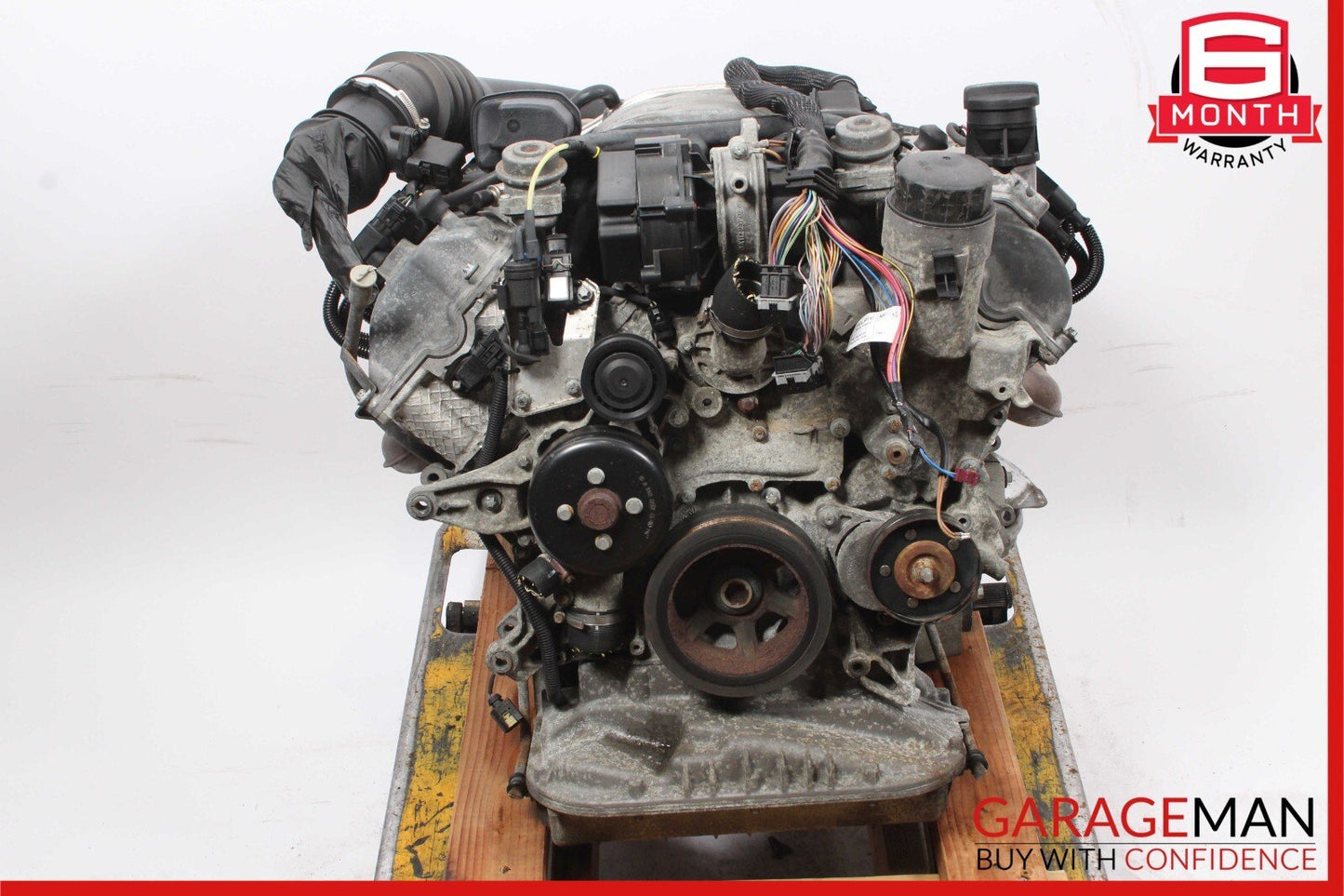 98-02 Mercedes W210 E320 3.2L V6 4Matic Engine Motor Block Assembly OEM