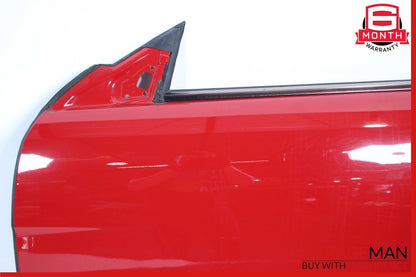 03-12 Mercedes R230 SL500 Front Left Side Exterior Door Shell Frame Panel Red
