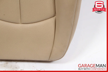 07-09 Mercedes W211 E320 Front Right / Left Top Upper Seat Cushion Cover Brown