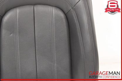 12-18 Audi A6 Front Right Top Upper Seat Cushion Black OEM