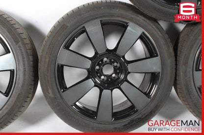 19-22 Rolls Royce Cullinan Complete Staggered 8.5x9.5 Wheel Tire Rim Set R22 OEM