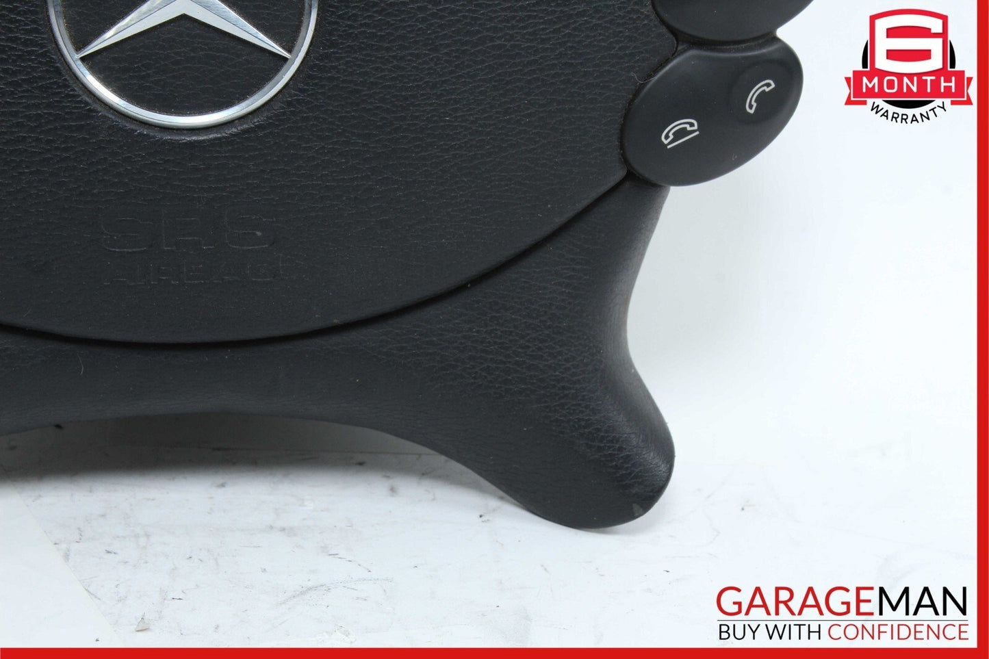 03-12 Mercedes G500 CLK55 AMG CLS500 Steering Wheel Airbag Air Bag Black OEM