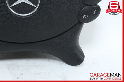 03-12 Mercedes G500 CLK55 AMG CLS500 Steering Wheel Airbag Air Bag Black OEM