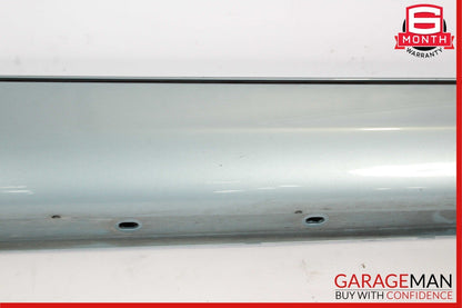 03-09 Mercedes W209 CLK320 Base Right Side Rocker Skirt Moulding Panel Ice Blue