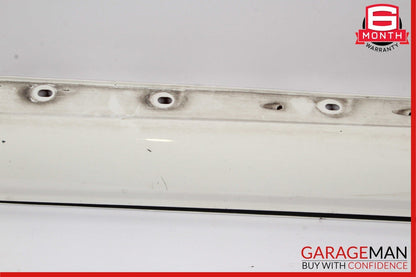 01-07 Mercedes W203 C240 C320 Left Side Skirt Rocker Moulding Panel White OEM