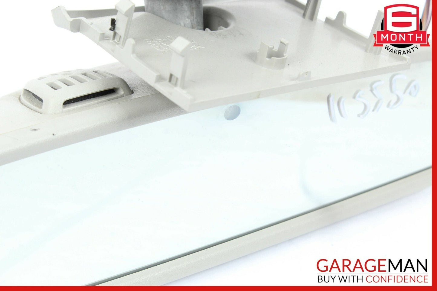 07-13 Mercedes W221 S550 S63 AMG Interior Top Upper Rear View Mirror Grey OEM