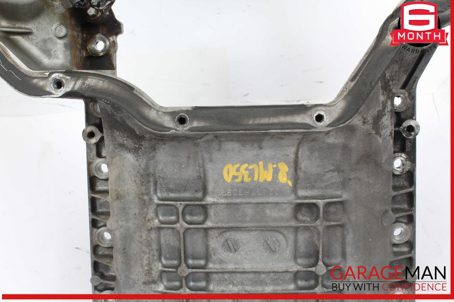 06-13 Mercedes W164 ML350 4MATIC Engine Upper Oil Sump Baffle Pan 2720142002 OEM