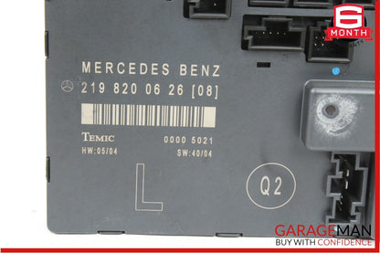 06-11 Mercedes W219 CLS500 CLS550 Front Left Side Door Control Module OEM