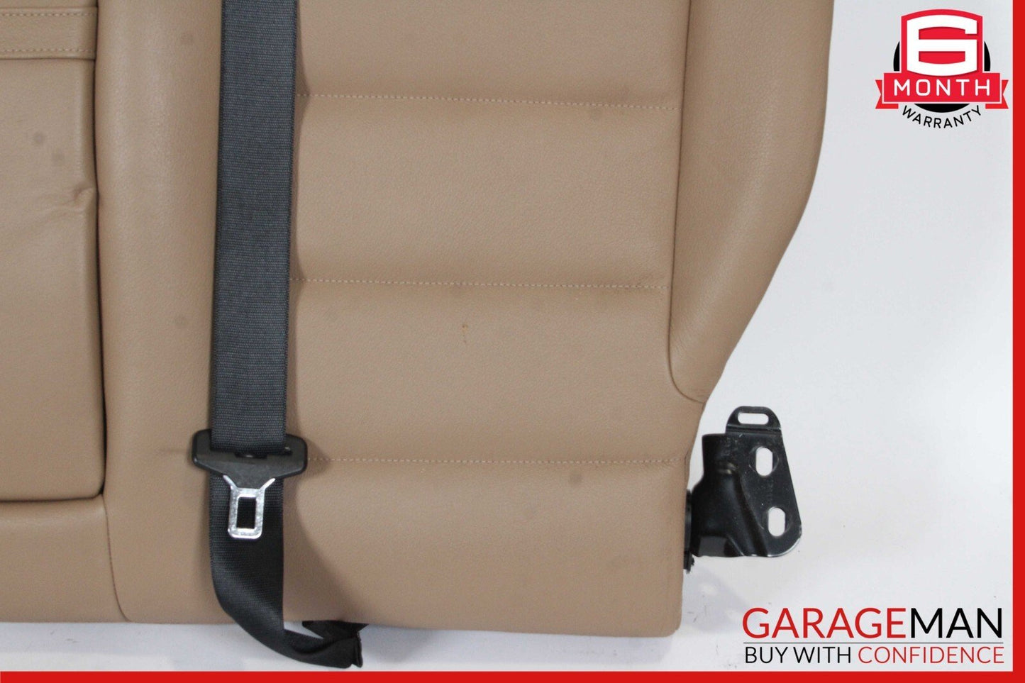 08-14 Mercedes W204 C300 C350 Sedan Rear Left Seat Cushion Upper Top Brown