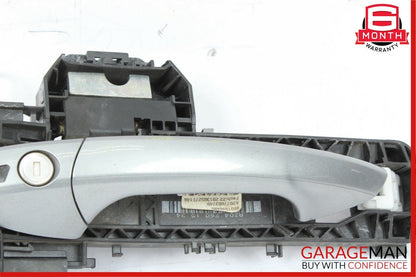 10-13 Mercedes W212 E350 Front Left Side Exterior Door Handle Assembly Silver