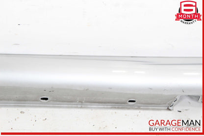 10-16 Mercedes W212 E350 E550 Left Side Rocker Skirt Moulding Panel Cover OEM