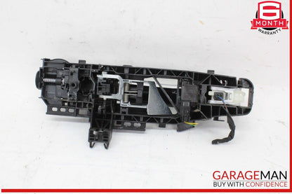 15-20 Mercedes W205 C300 Rear Left Driver Side Exterior Door Handle Blue OEM