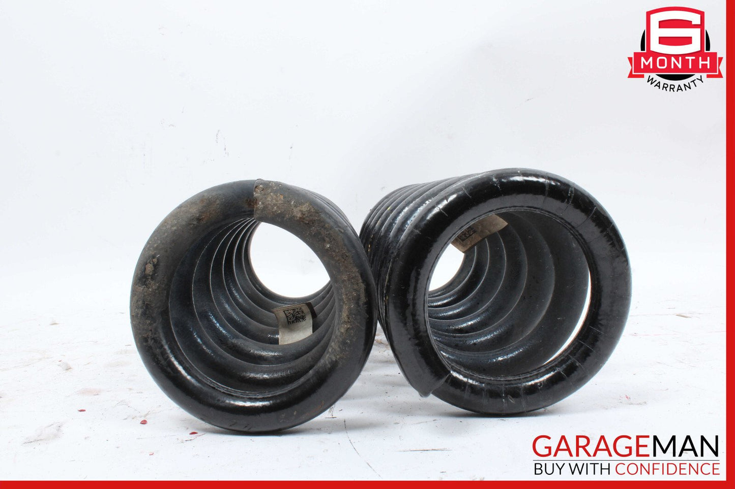 14-17 Maserati Ghibli Rear Right & Left Suspension Coil Spring Absorber Set OEM