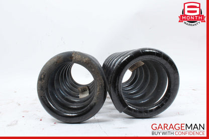 14-17 Maserati Ghibli Rear Right & Left Suspension Coil Spring Absorber Set OEM