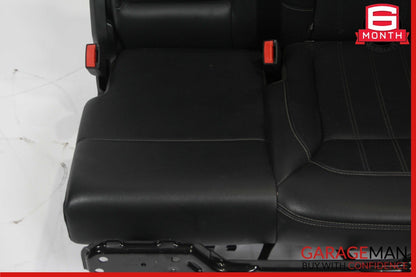 13-16 Mercedes X166 GL450 Rear Left Side Complete Seat Cushion Cover Assy Black