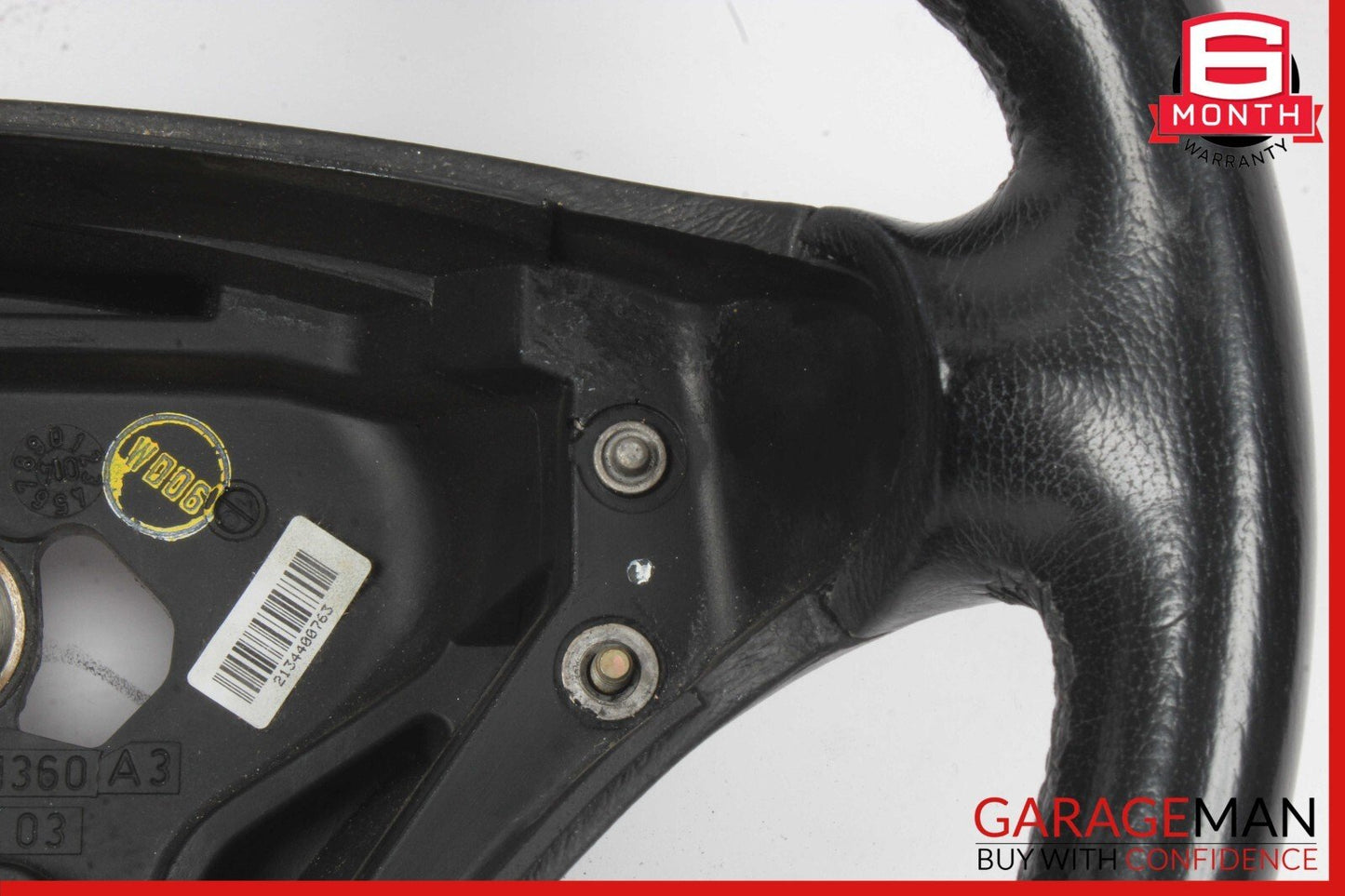 05-08 Mercedes R171 SLK300 C280 C350 Sport Steering Wheel Black 1714600103 OEM