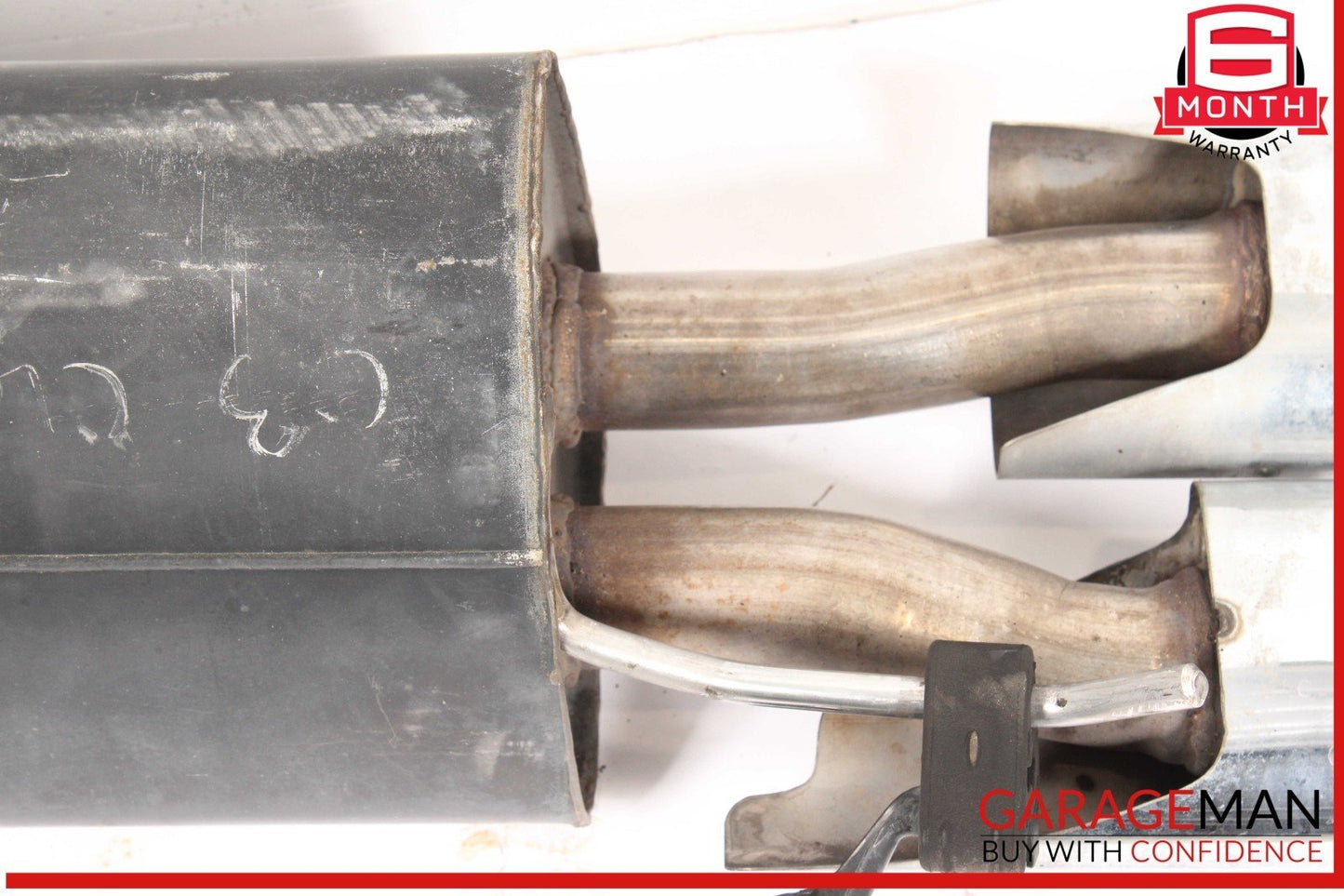 03-06 Mercedes W220 S430 S65 AMG Exhaust Muffler Quad Tips Left & Right OEM