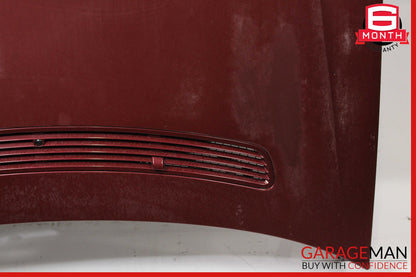 06-11 Mercedes W219 CLS500 Front Hood Bonnet Cover Panel Assembly Red OEM