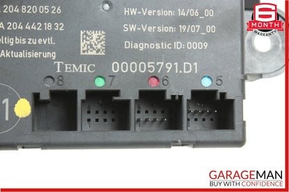 08-14 Mercedes W204 C300 C350 Rear Left Driver Side Door Control Module Unit OEM