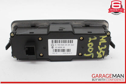 98-05 Mercedes W163 ML350 Rear Climate Power Window Control Switch OEM