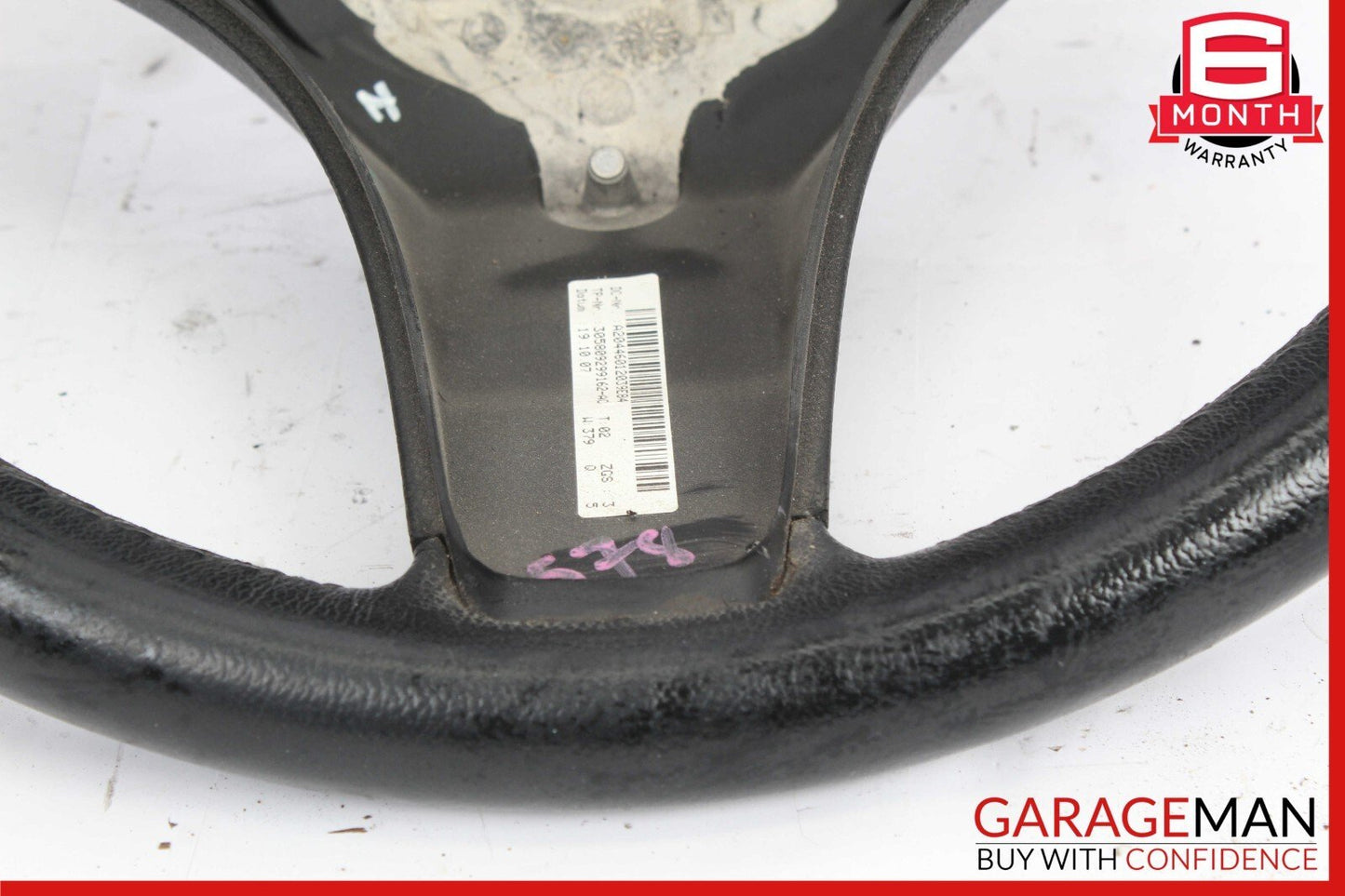 08-12 Mercedes W204 C300 GLK350 C250 Driving Steering Wheel Black 2044601203 OEM