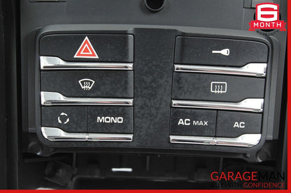 11-17 Porsche Cayenne 958 Center Console AC A/C Climate Control Switch Assembly