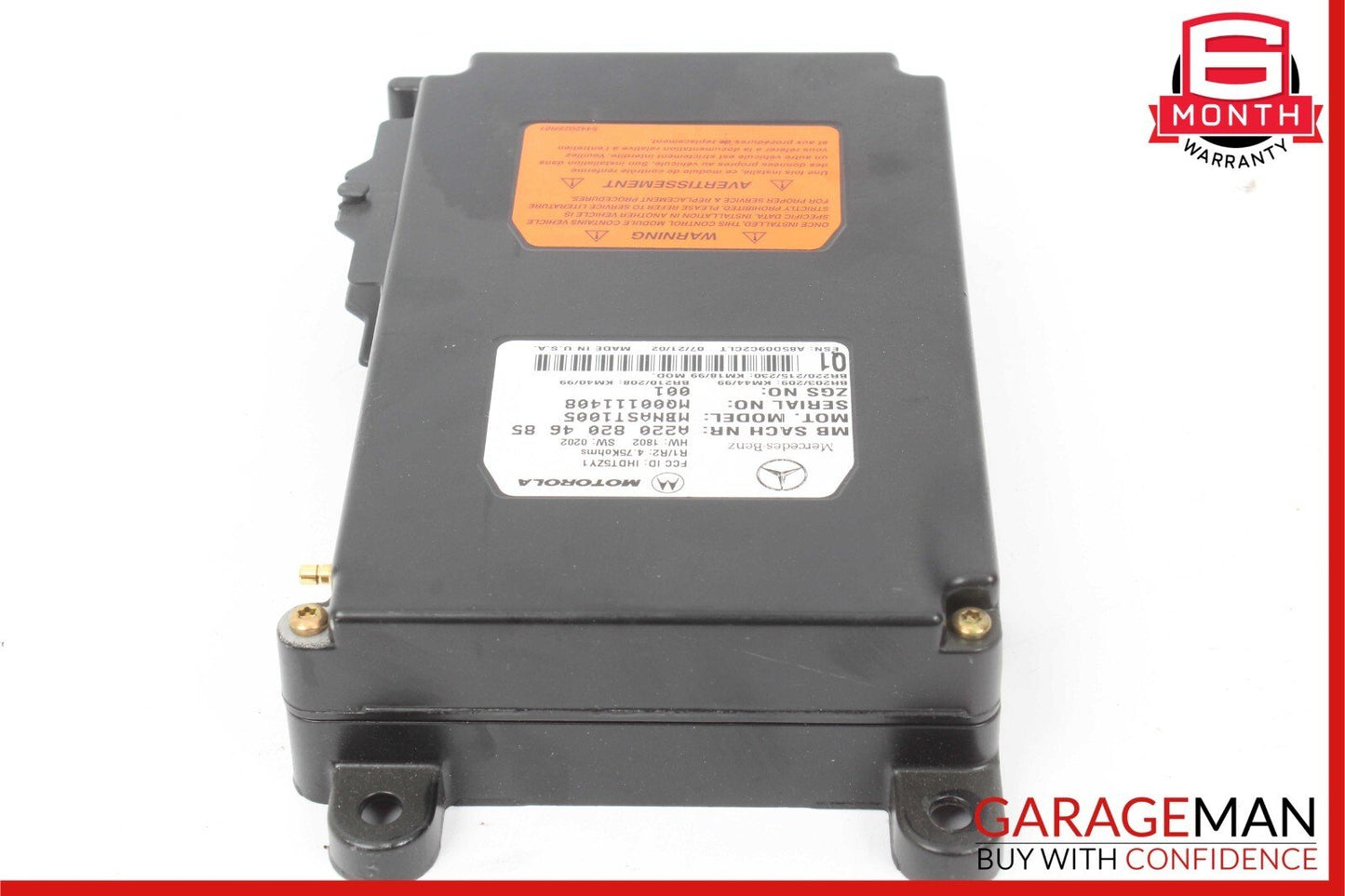 00-09 Mercedes W208 CLK430 SL550 Voice Command Control Module OEM