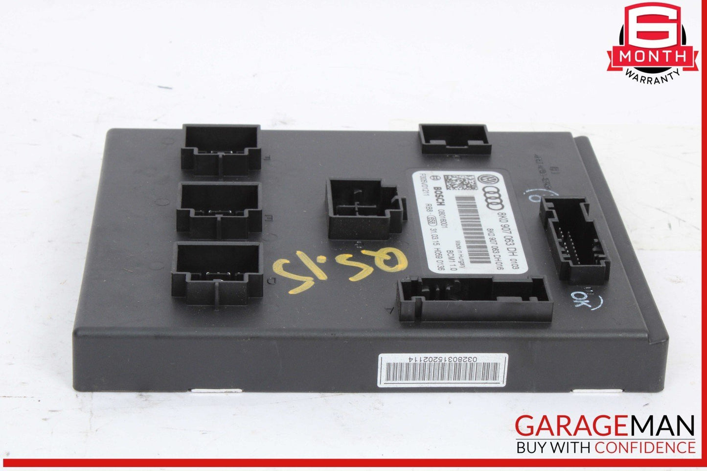 09-17 Audi Q5 SQ5 A4 A5 BCM Onboard Supply Control Module Unit 8K0907063DH OEM