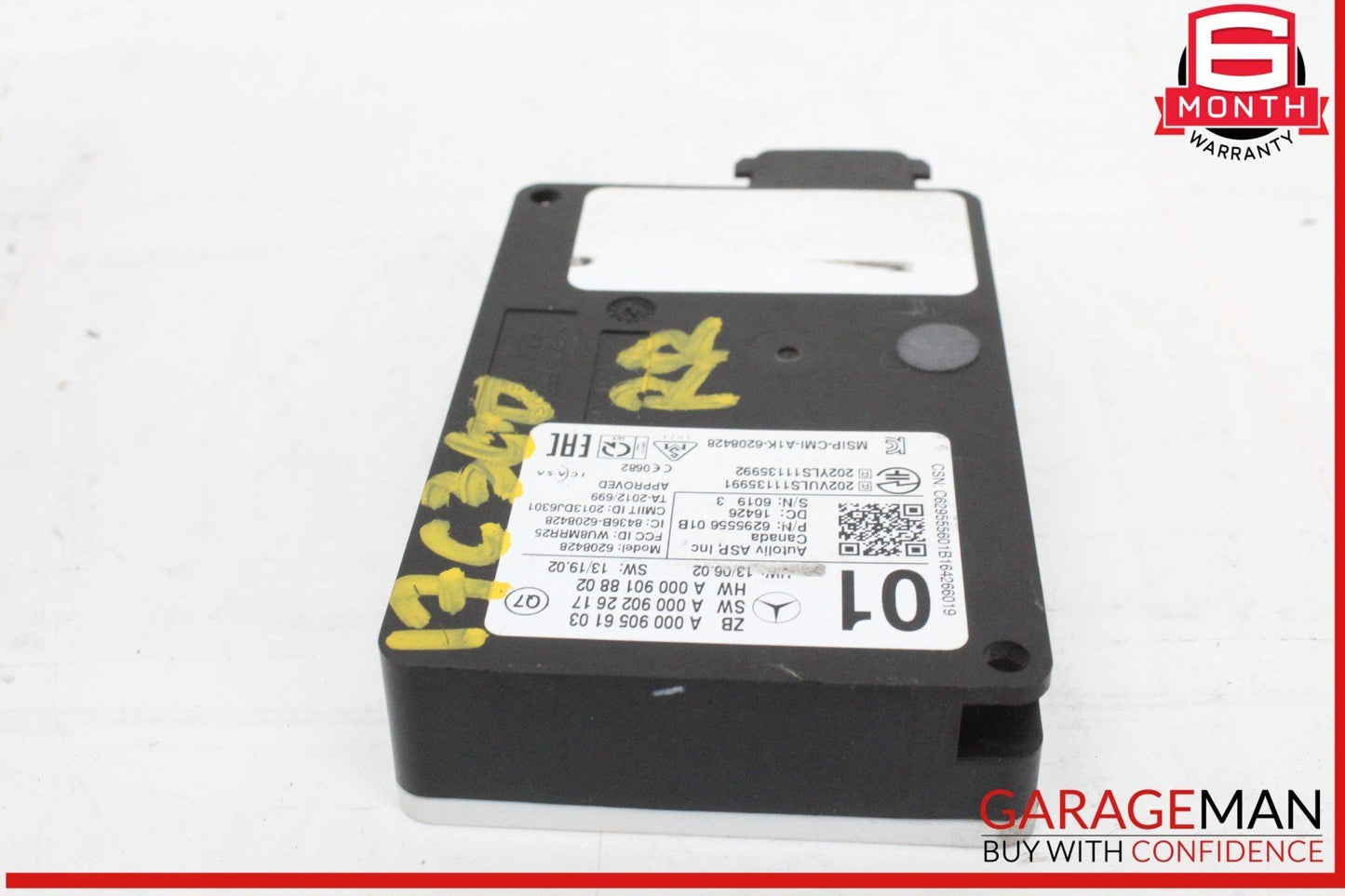 13-20 Mercedes W205 C300 Rear Bumper Blind Spot Radar Distance Sensor Module OEM