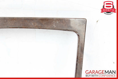 10-13 Mercedes W212 E400 E350 E550 Center Console Switch Trim Bezel Wood OEM